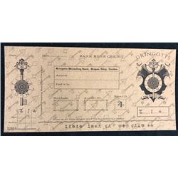 Harry Potter and the Prisoner of Azkaban (2004) - Gringott Bank Check Lot A