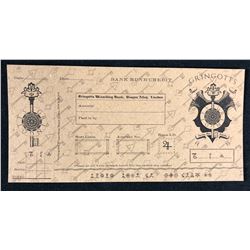 Harry Potter and the Prisoner of Azkaban (2004) - Gringott Bank Check Lot B