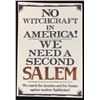 Image 1 : Fantastic Beasts and Where to Find Them (2016) - "No Witchcraft In America" Flyer