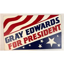 Hot Shots! Part Deux (1993) - Gray Edwards (Mitchell Ryan) Campaign Poster