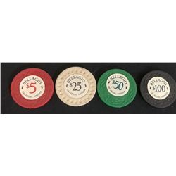 Ocean's Eleven (2001) - Collection of 4 Casino Chips