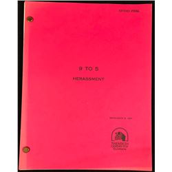 Nine to Five (1982–1988) - Original Production Used Script for Episode "Herassment"