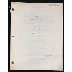 Nine to Five (1982–1988) - William Theiss Original Production Used Script for Episode 1 "New Kid on 
