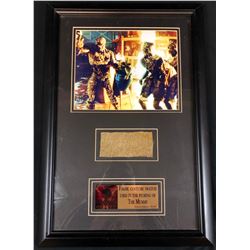 The Mummy (1999) - Framed Mummy Fabric Swatch