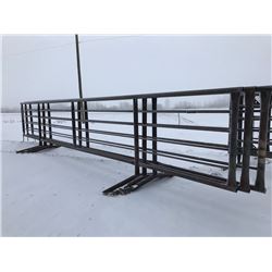 30' Free standing Panels - 4 Total  **Sold as One Lot**