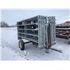 Image 1 : 10' Panels w/ trailer mover, 2W Livestock, Lemco, VG condition, 24 panels total plus mover