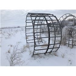 2 - Tombstone bale feeders