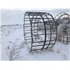 Image 1 : 2 - Tombstone bale feeders