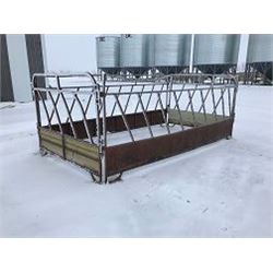 Rectangle Panel style bale feeder