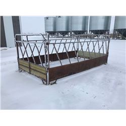 Rectangle Panel style bale feeder