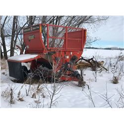 Highline Bale Pro 8000, RH discharge, hyd. Adj. discharge, New rubber, Brand new PTO shaft, vg. Cond