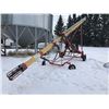 Image 1 : Westfield 80-36 Grain Auger, c/w mover, 25 hp Kohler motor, elec. start, hyd. winch, vg condition.