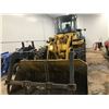 Image 9 : 926 CAT wheel loader, 140XX hrs. 17.5-25 rubber, front 30%, rear 50%, c/w bucket/grapple, quick atta