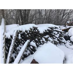 5-6" Fence posts, used but vg shape. Approx. 360. Will be sold in 3 groups of 120  ***Sold/Post***