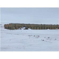 2nd Cut Alfalfa Hay, no rain, 1790 lb bales, vg shape Will be sold in 32 groups of 10.