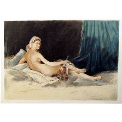 Martin Broadbent, Odalisque Revisite, Lithograph