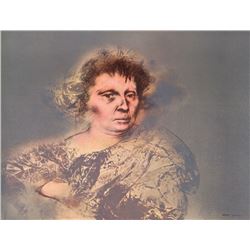 Rafael Coronel, Portrait XIII from Galeria de Arte Misrachi Portfolio, Print