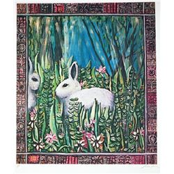 Susan Gardner, Rabbit, Lithograph
