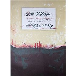 Josep Grau-Garriga, Arras Gallery Exhibition, Lithograph Poster