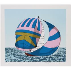 Alvaro Guillot, Love Boat, Lithograph