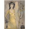 Image 1 : Jean Jansem, Spring Maid, Lithograph