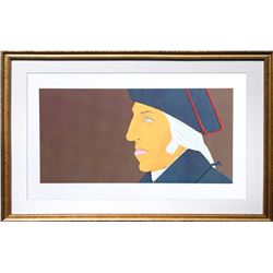 Alex Katz, George Washington, Print