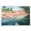 Image 1 : Harvey Kidder, Canyon Stream, Aquatint Etching