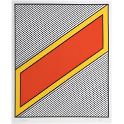 Nicholas Krushenick, Silver Image, Serigraph