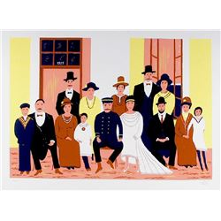 Francois Ledan, Wedding Family Portrait, Serigraph