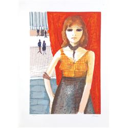 Charles Levier, Redhead, Lithograph