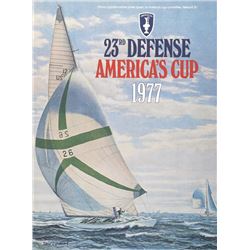 David Lockhart, 23rd Defense - America's Cup, Poster