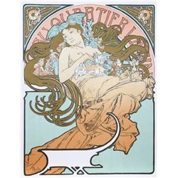 Alphonse Mucha, Au Quartier Latin, Lithograph Poster