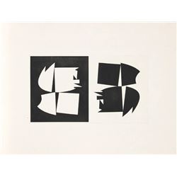 Victor Vasarely, Untitled, Etching