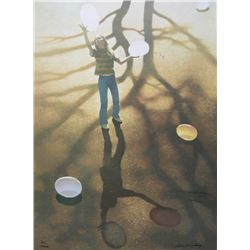 Robert Remsen Vickrey, Balloon Dance, Serigraph