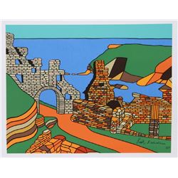 Keith K. Woodeson, Tintagel, Serigraph