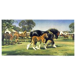 Frank Wootton, Horse Show, Lithograph