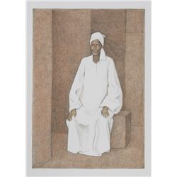 Francisco Zuniga, Impressions of Egypt, Lithograph Poster