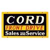 Image 1 : Cord Front Drive Sales & Service Sign