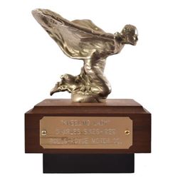 Rolls Royce  Kneeling Lady  Hood Ornament