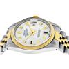 Image 5 : Rolex Mens 2 Tone 14K MOP Diamond 36MM Datejust Wristwatch