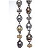 Image 5 : Tahitian Circle Pearl Long Necklace