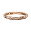 Image 1 : 0.5 ctw Diamond Ring - 14KT Rose Gold