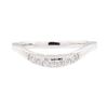 Image 2 : 0.15 ctw Diamond Ring - 14KT White Gold