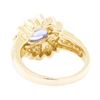 Image 3 : 1.77 ctw Tanzanite And Diamond Ring - 14KT Yellow Gold