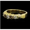 Image 1 : 14KT Yellow Gold 0.58 ctw Diamond Ring