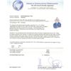 Image 3 : 4.14 ctw Tanzanite and Diamond Earrings - 14KT White Gold