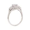 Image 4 : 0.66 ctw Diamond Ring - Platinum
