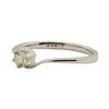 Image 2 : 0.25 ctw Diamond Ring - 18KT White Gold
