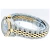 Image 8 : Rolex Ladies 2 Tone 14K Blue MOP Diamond & Sapphire Datejust Wriswatch
