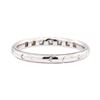 Image 2 : 0.15 ctw Diamond Band - 18KT White Gold